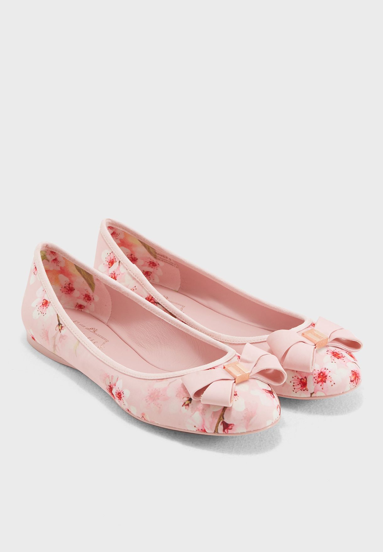 ted baker pink flats