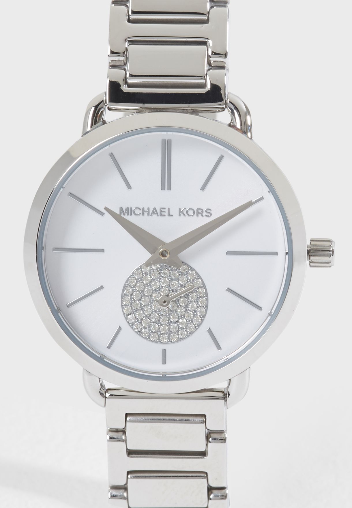 Buy Michael Kors silver Portia Watch 