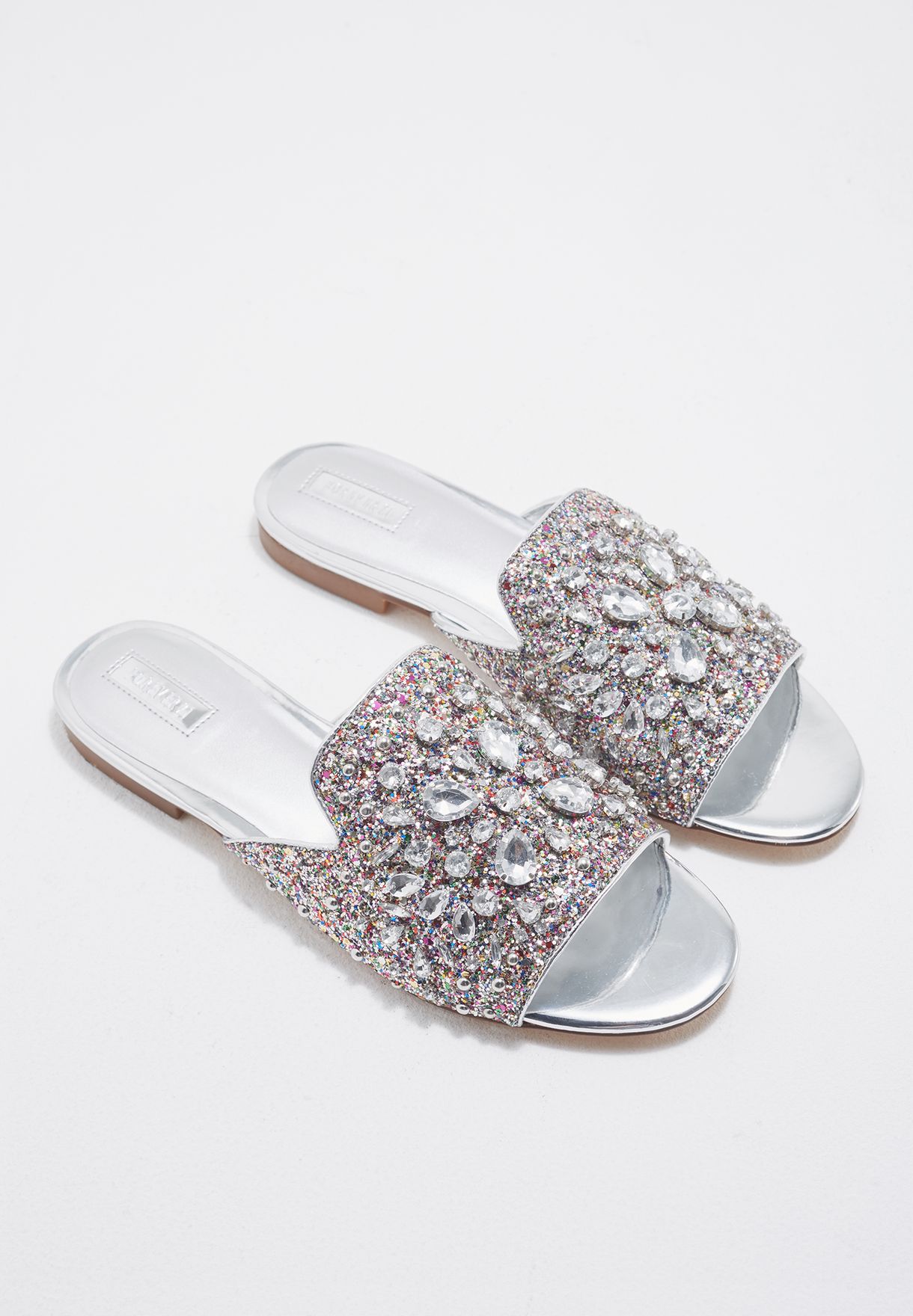 forever 21 silver sandals