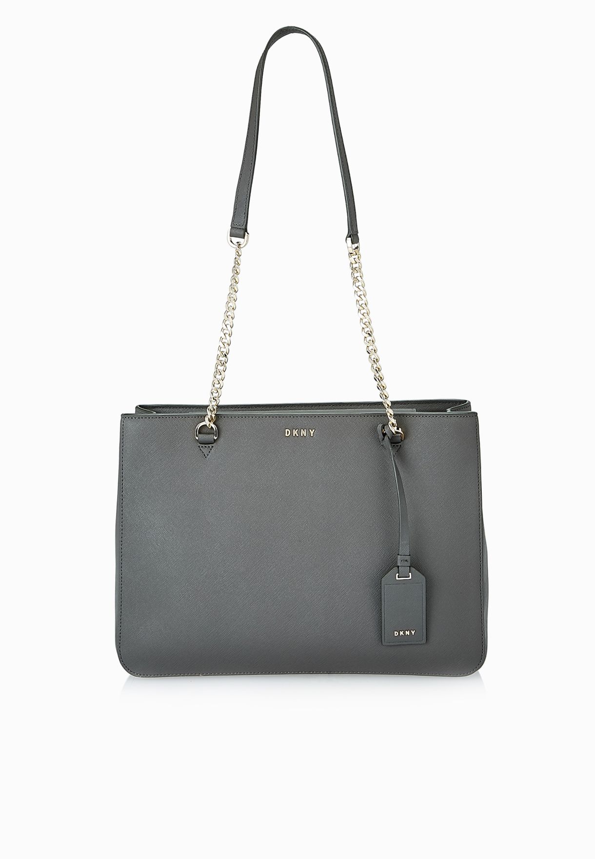 dkny black bryant park tote bag