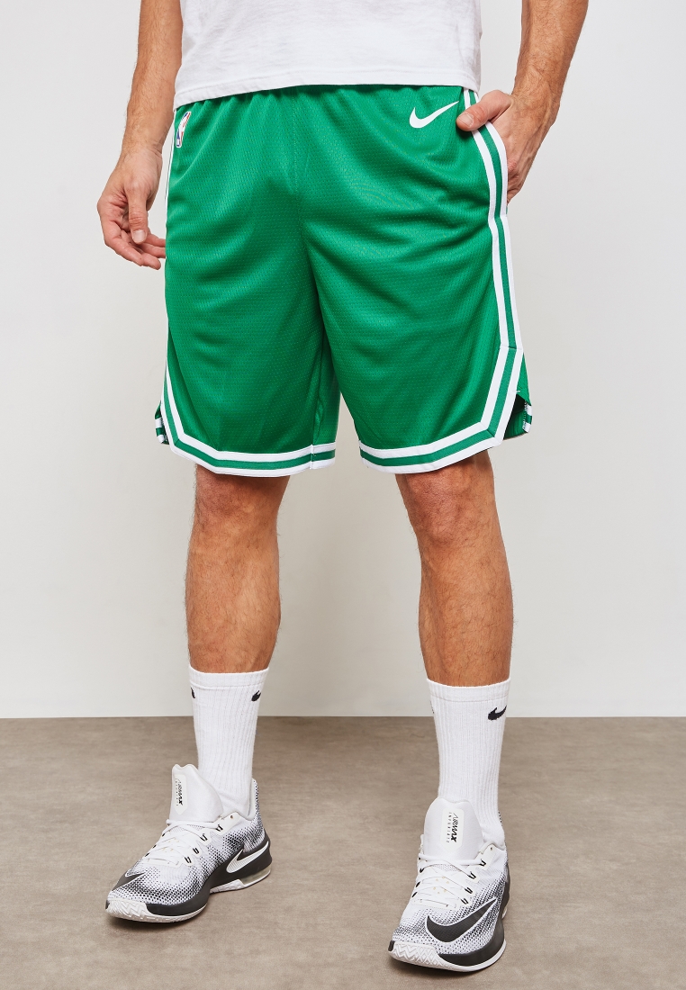 Buy Nike green Celtics Swingman Shorts for Men in MENA, Worldwide