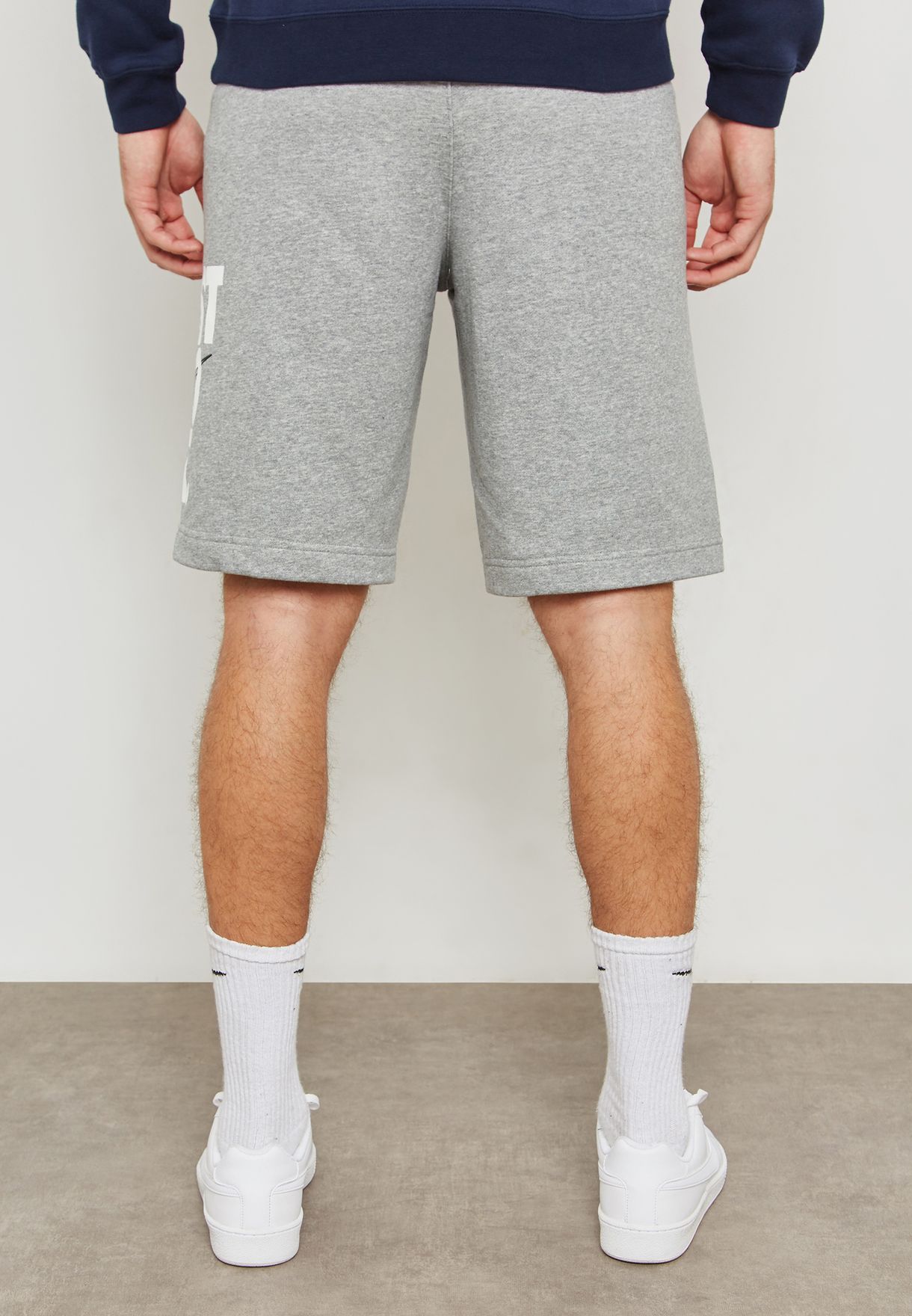 grey just do it shorts