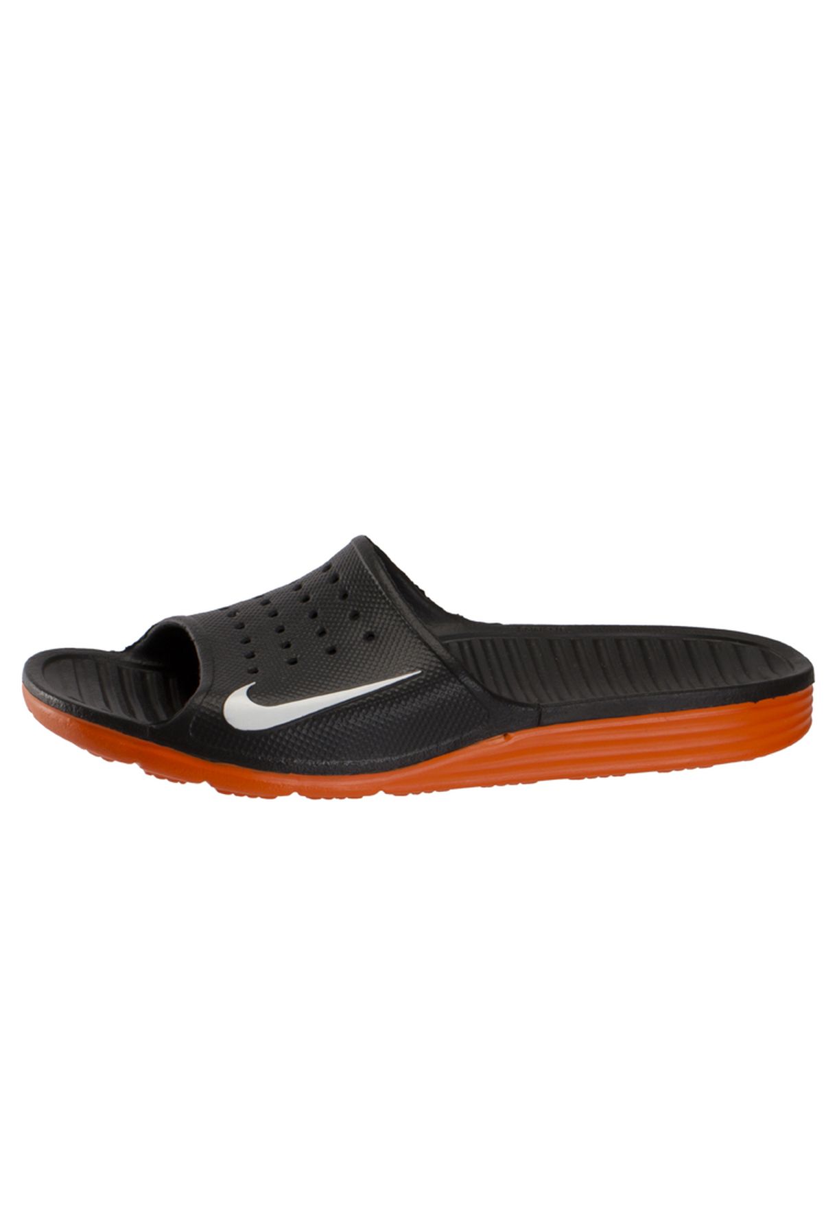 Buy Nike black Slide Sandals for Men Jeddah