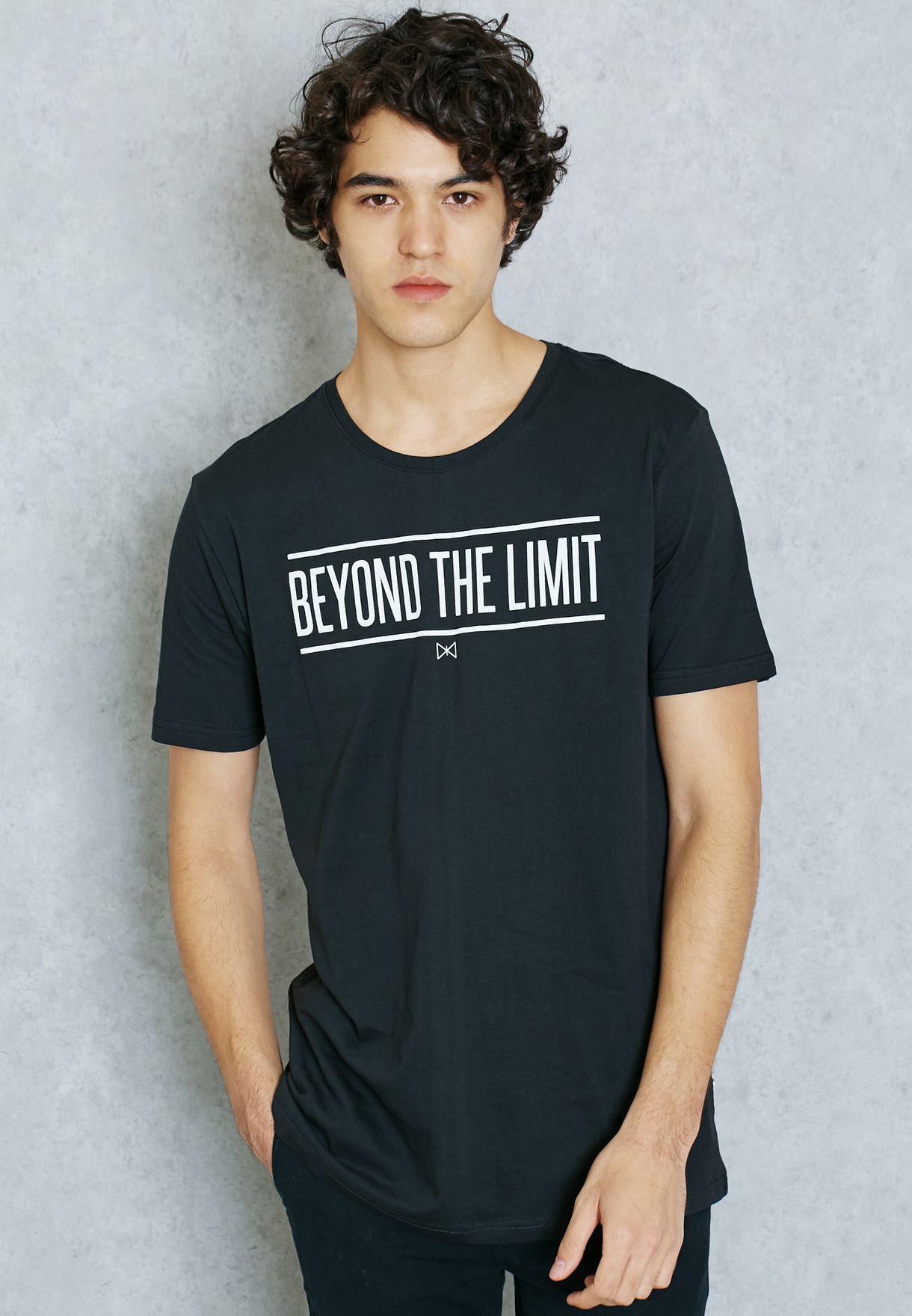 Buy Black Beyond The Limit T Shirt For Men In Mena Worldwide