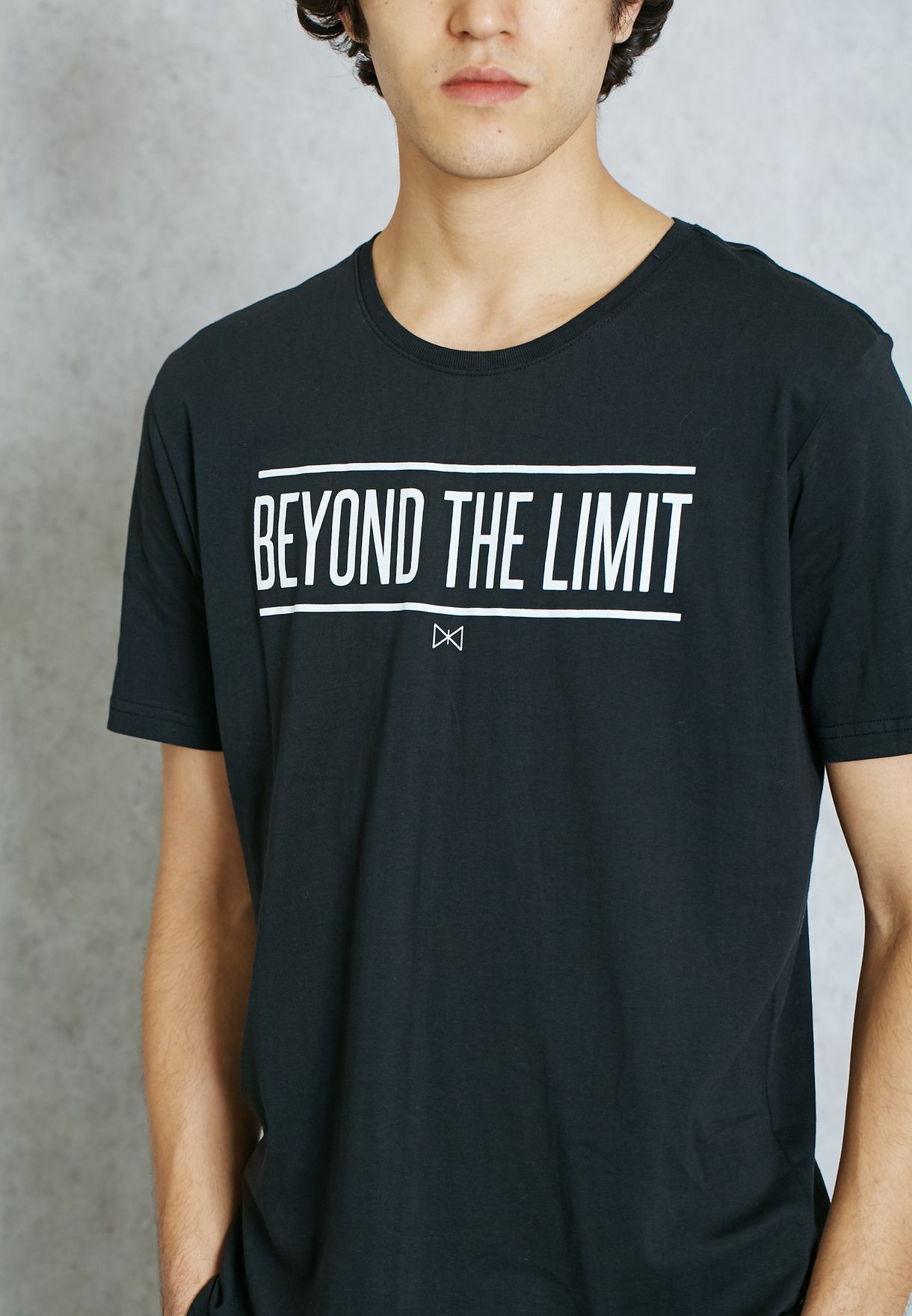 Buy Black Beyond The Limit T Shirt For Men In Mena Worldwide