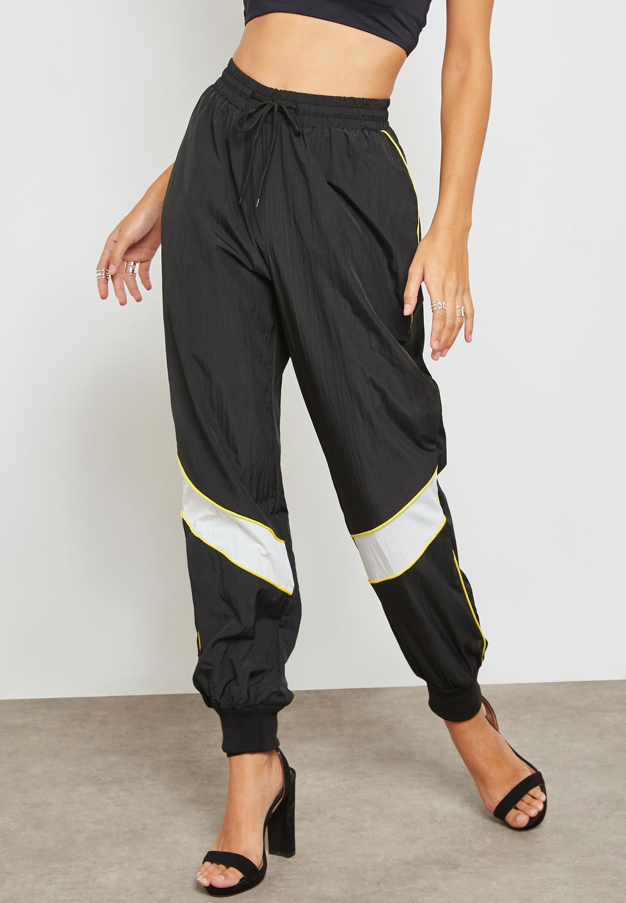 shell suit jogger