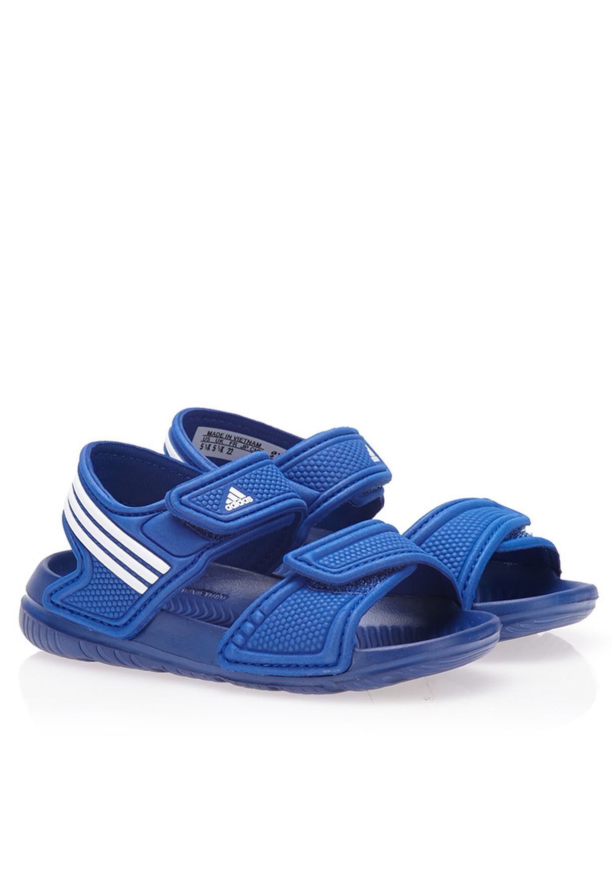 adidas blue akwah sandals boys