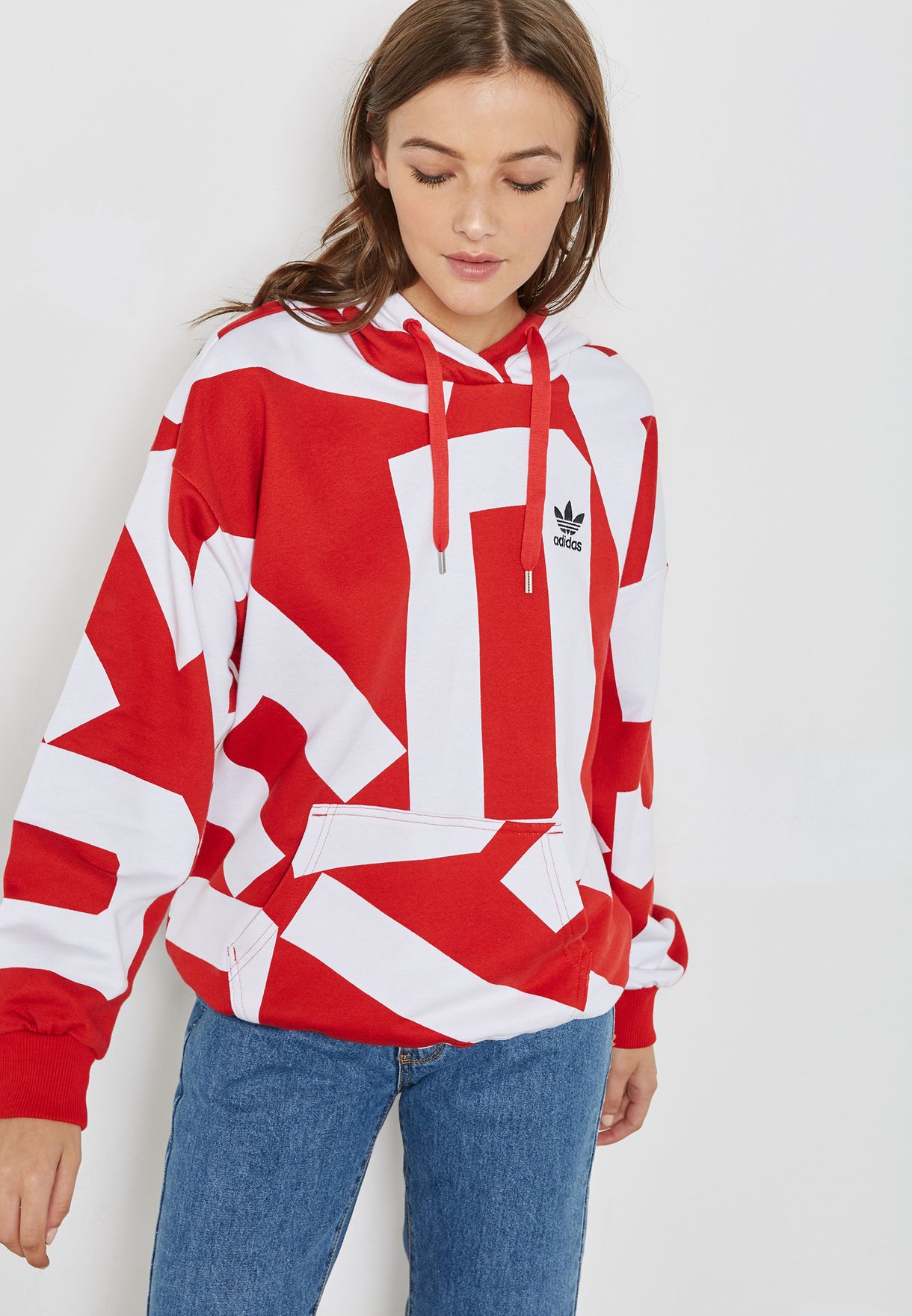 adidas womens oversized hoodie