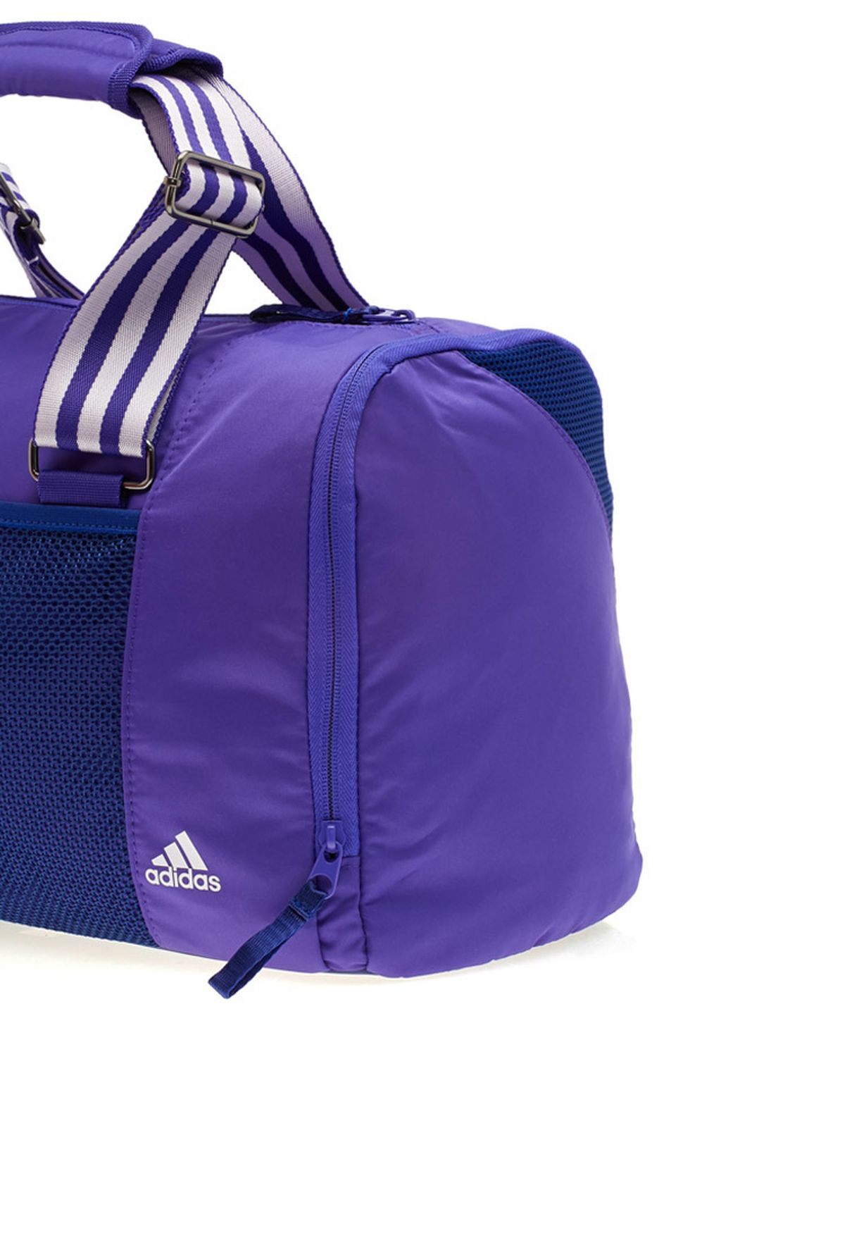 purple adidas duffle bag