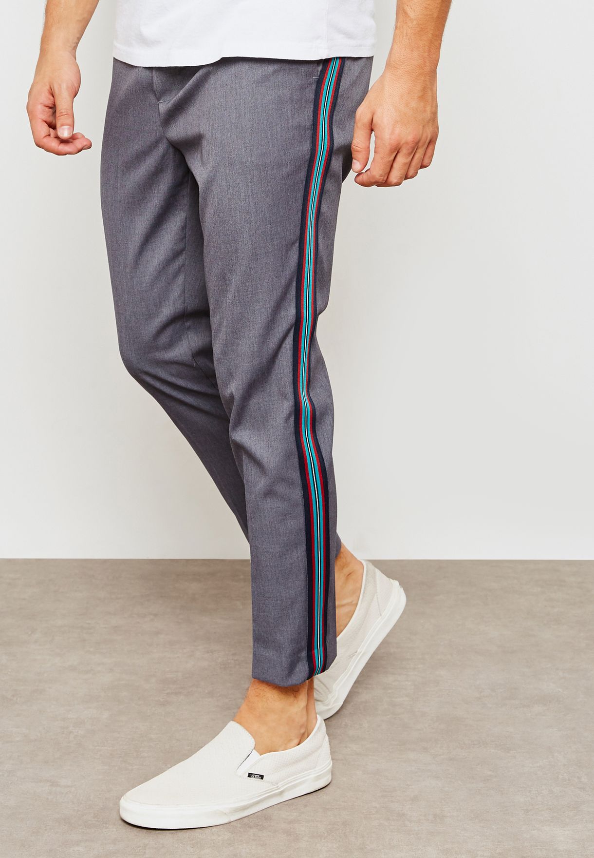 grey slim fit joggers