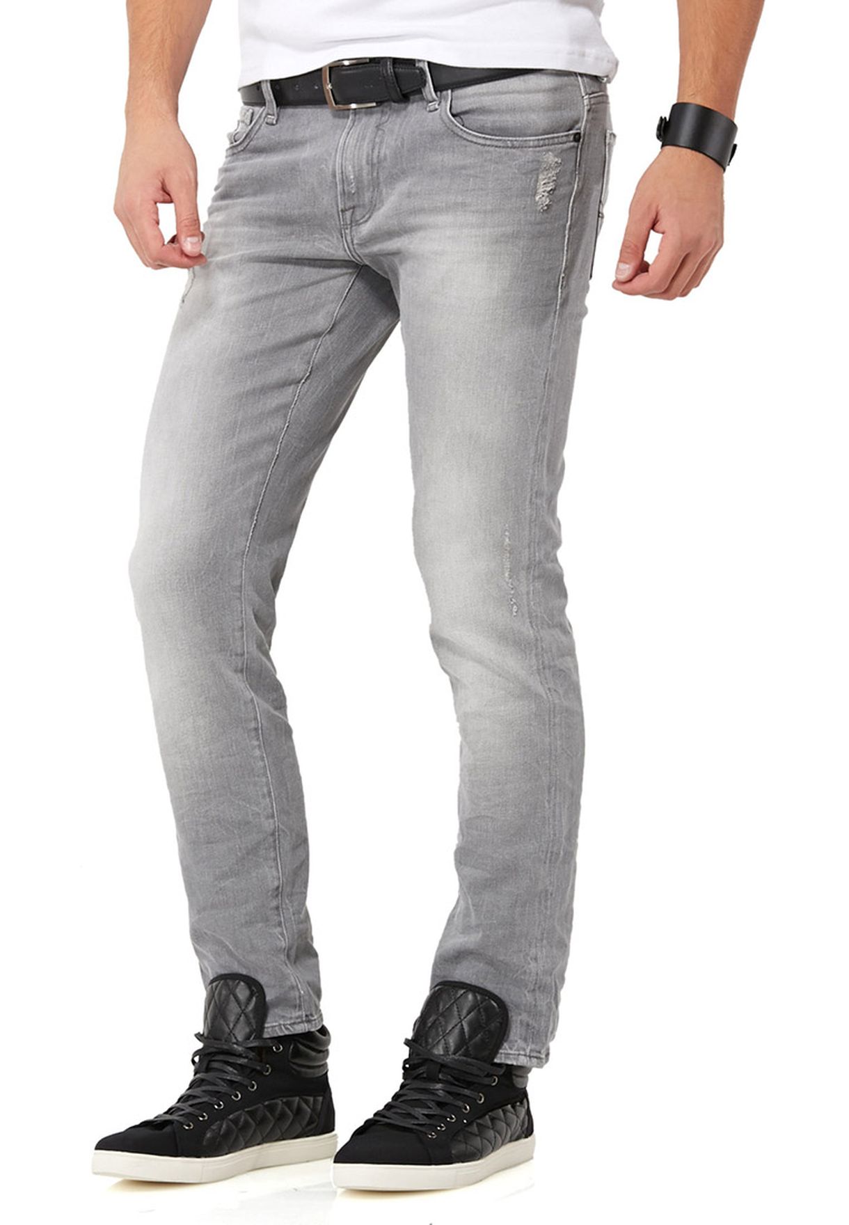 guess grey jeans