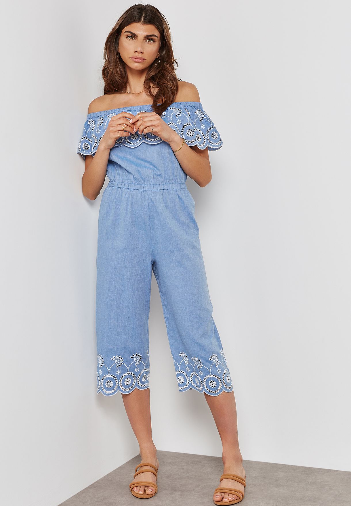 denim jumpsuit dorothy perkins