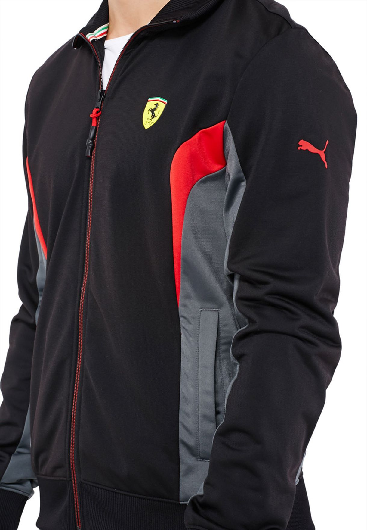 Buy PUMA black Ferrari Track Jacket for Men in Dubai, Abu Dhabi
