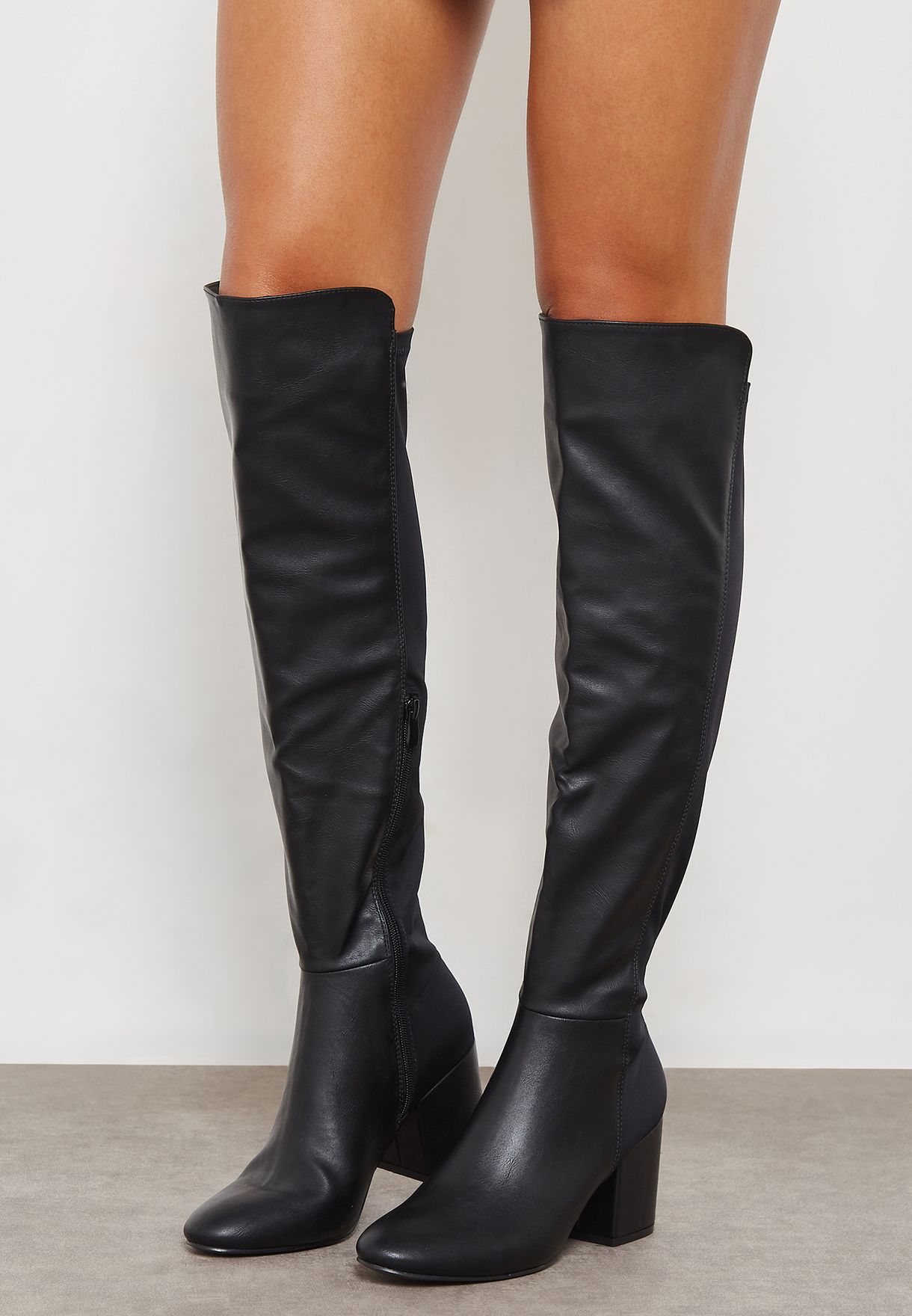 truffle over the knee boots