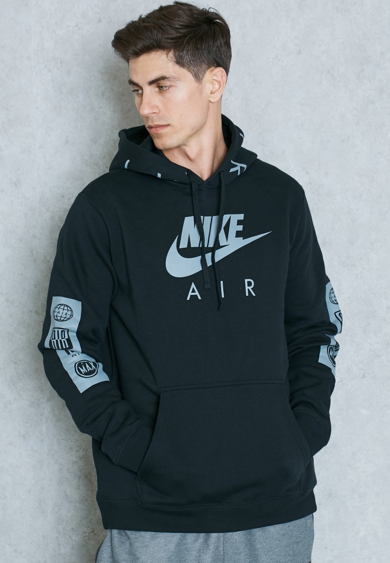 auteur doorgaan Nevelig Buy Nike black Air Max Fleece Hoodie for Men in MENA, Worldwide