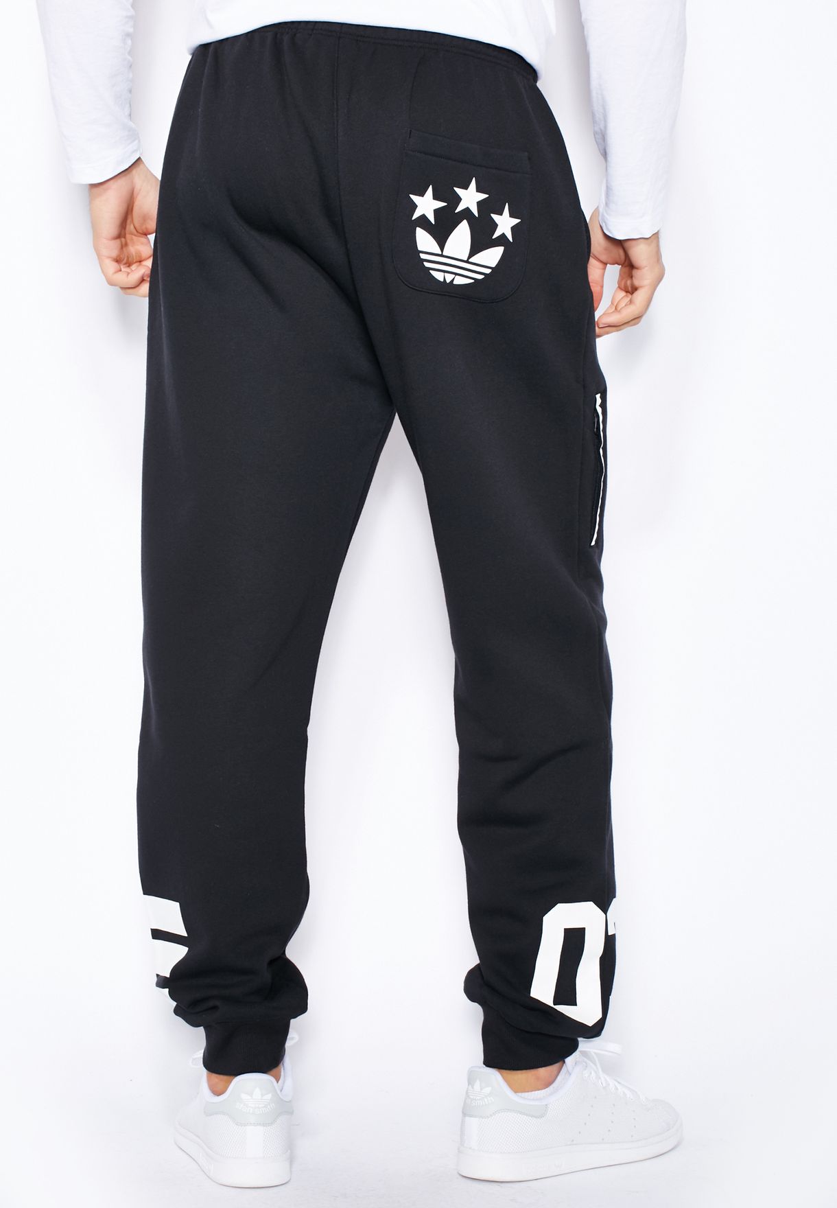 Buy adidas Originals black Drop Crotch Sweatpants for Men in MENA ...