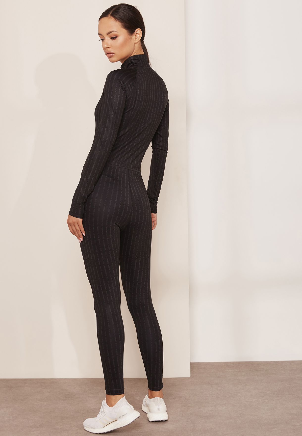 Buy Calvin Klein Performance black Essential Jumpsuit for Women in MENA,  Worldwide