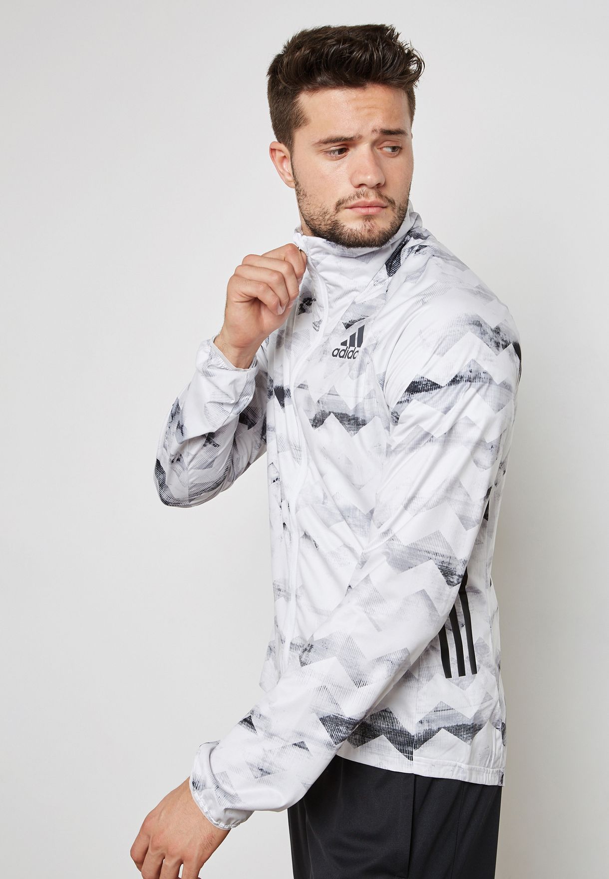 Helecho Hazlo pesado Hizo un contrato Buy adidas prints Adizero Track Jacket for Men in MENA, Worldwide