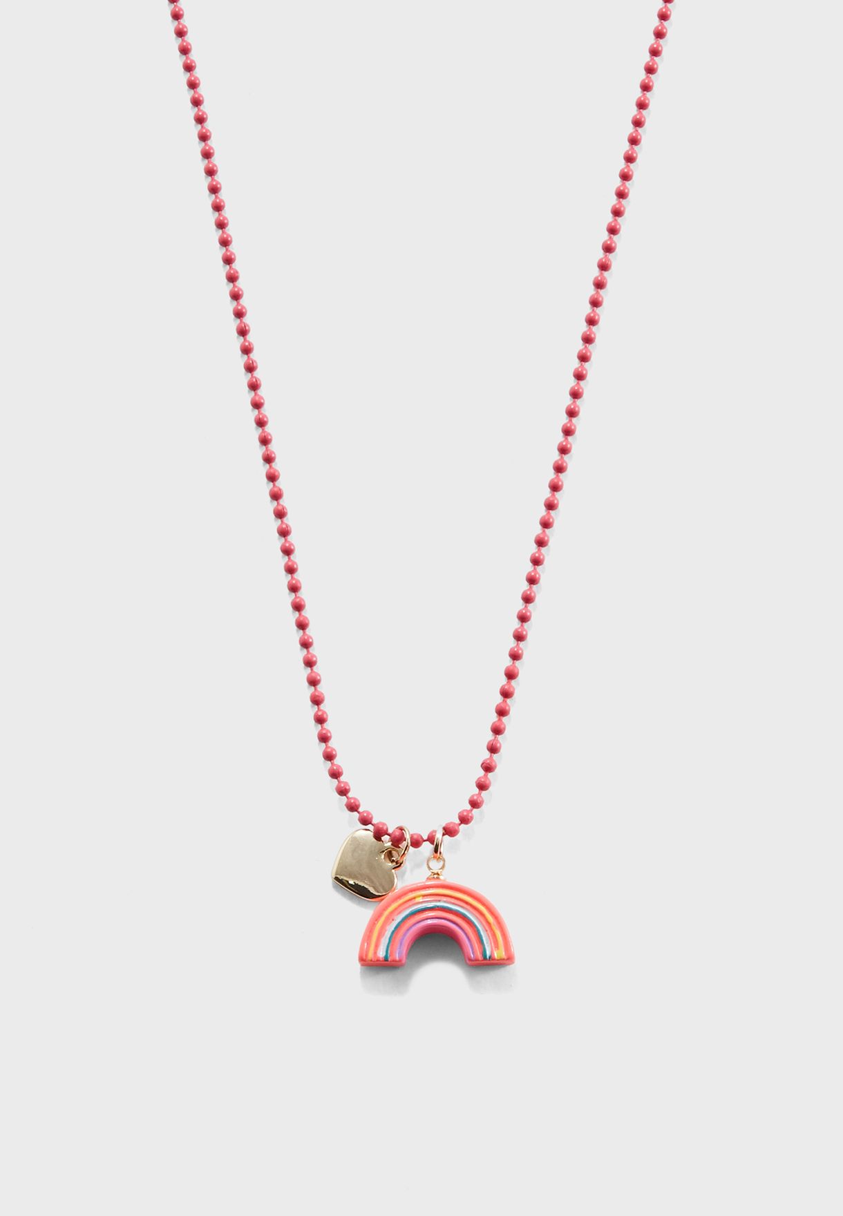 kids rainbow necklace