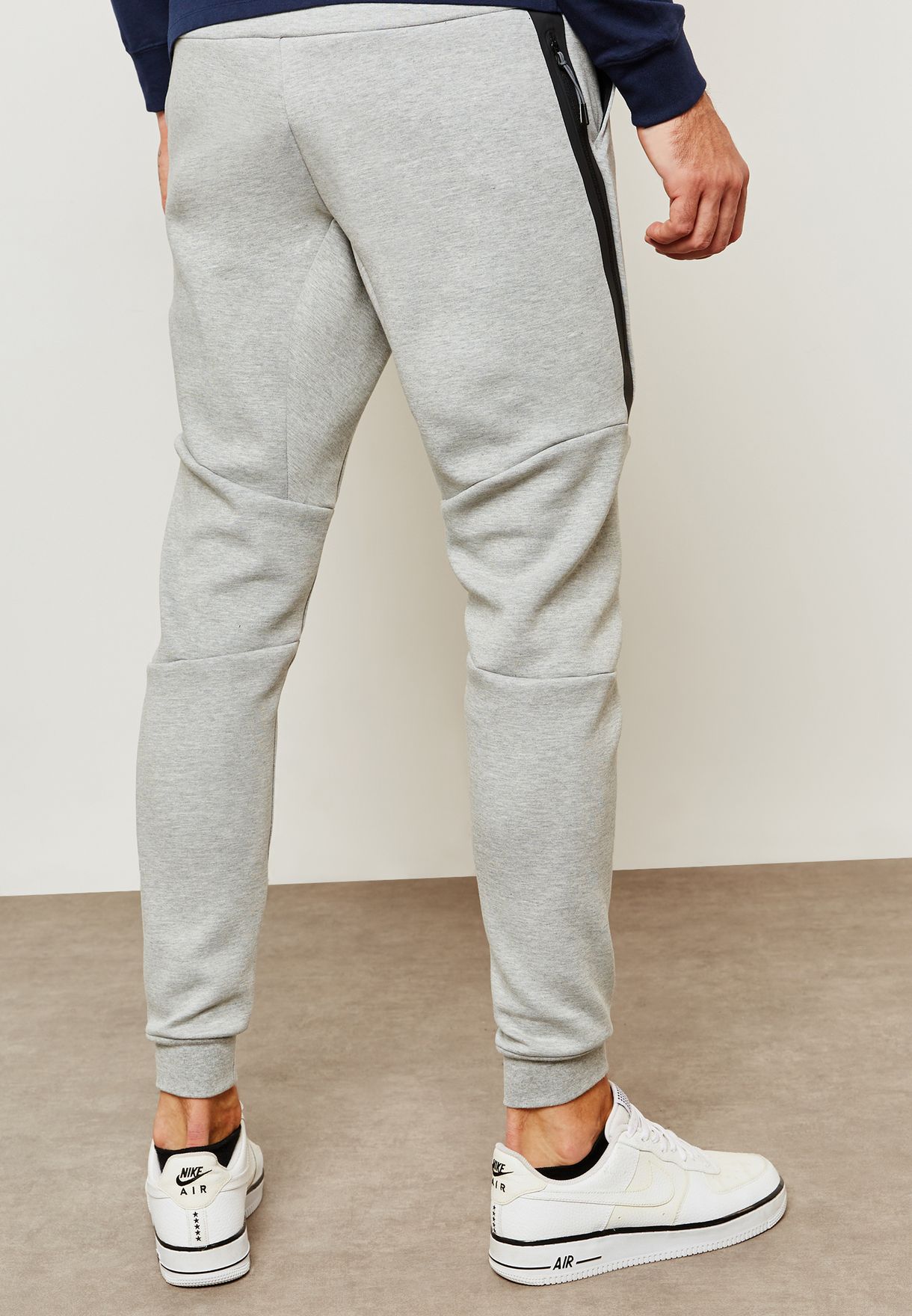 Buy Nike grey Tech Fleece Sweatpants for Men in Dubai, Abu Dhabi