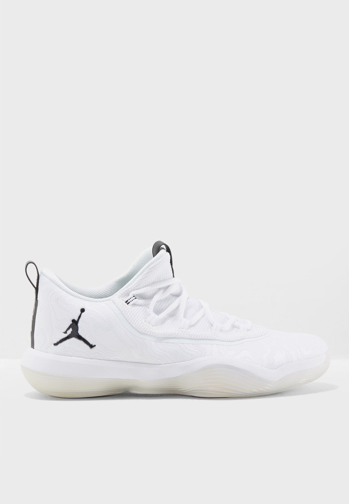 Nike white Jordan Lunar Super Fly Low 