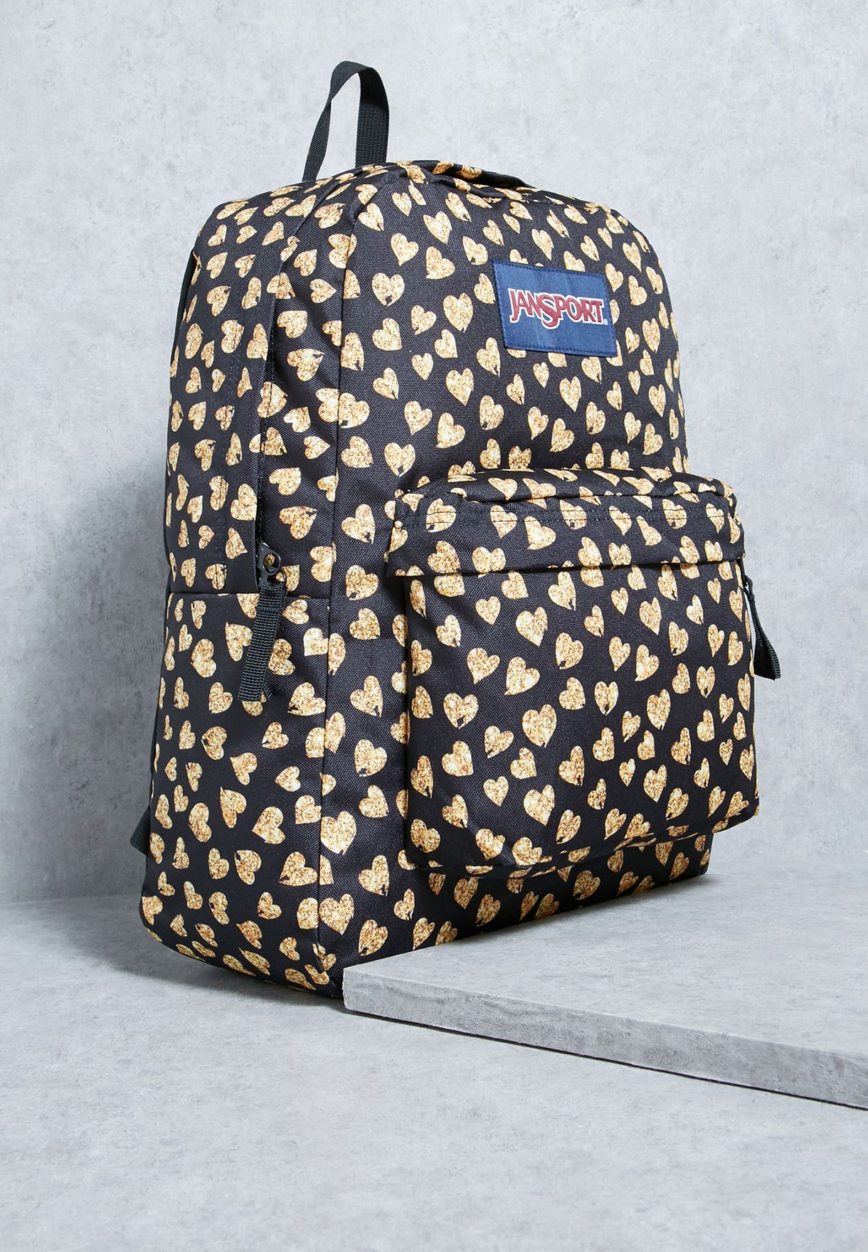 glitter jansport backpack