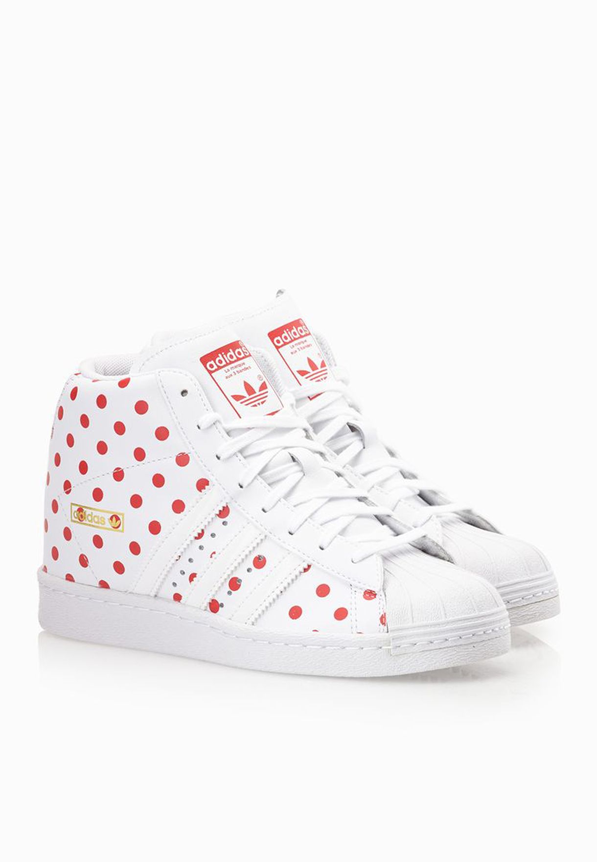 superstar up shoes red
