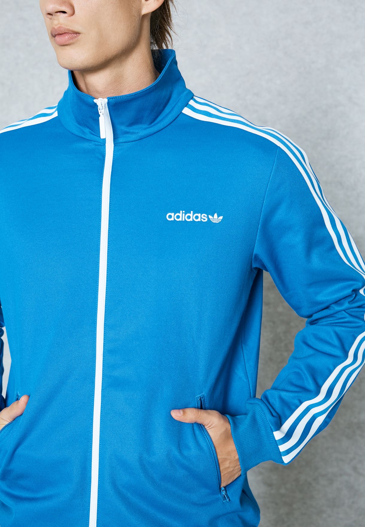 adidas bb track jacket blue