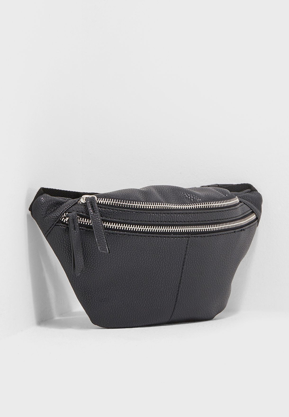 black bum bag new look