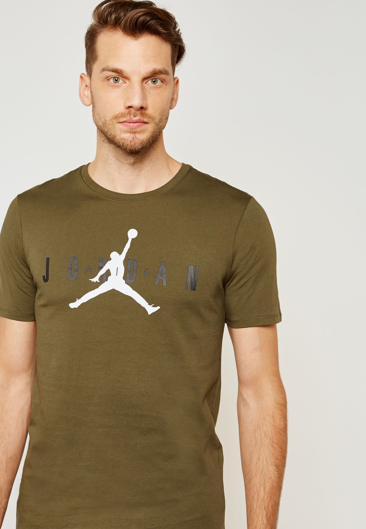 Buy Nike green Jordan Jumpman T-Shirt 