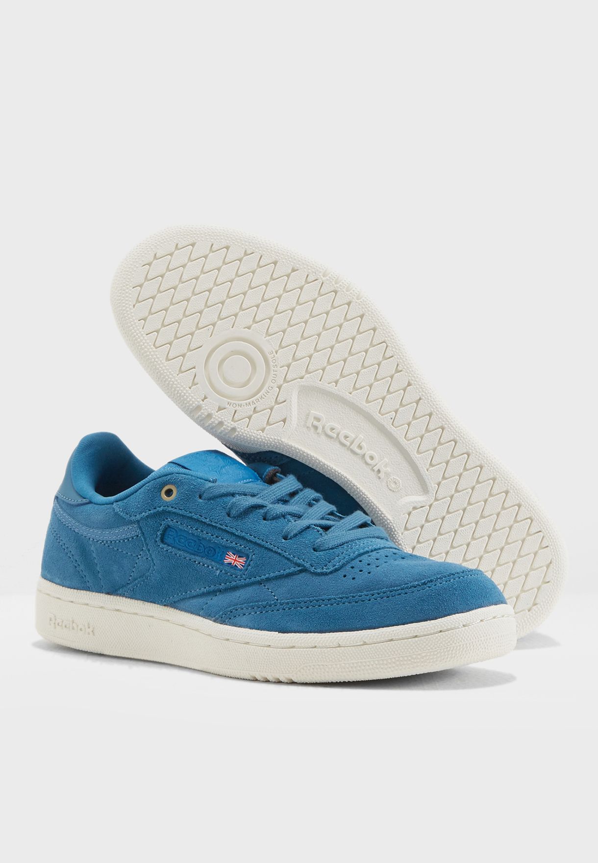 Buy Reebok blue Club C 85 MCC Youth for Kids in MENA, Worldwide