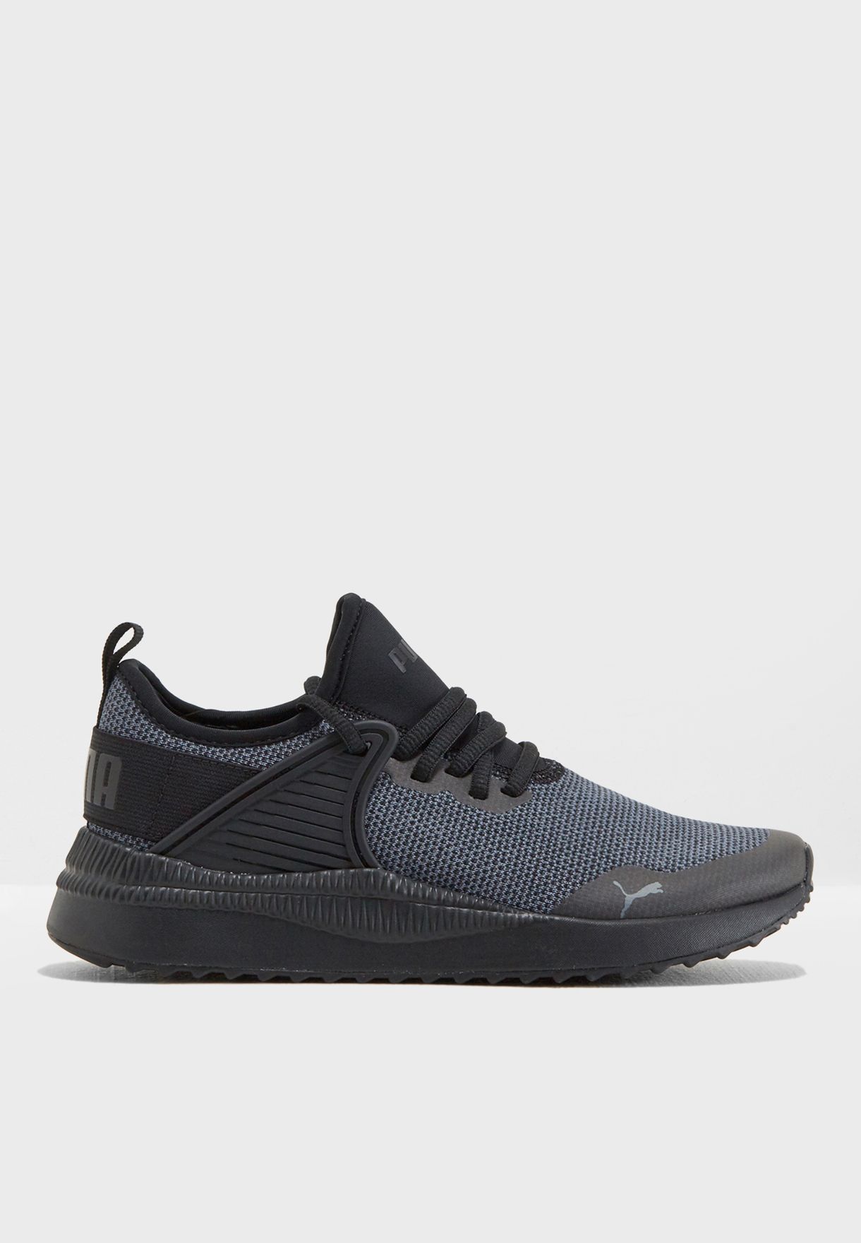 PUMA black Youth Pacer Next Cage Knit 