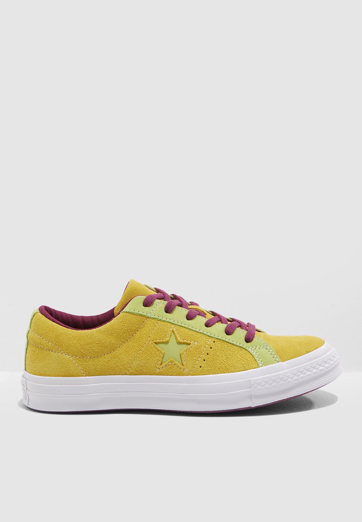 converse one star light green