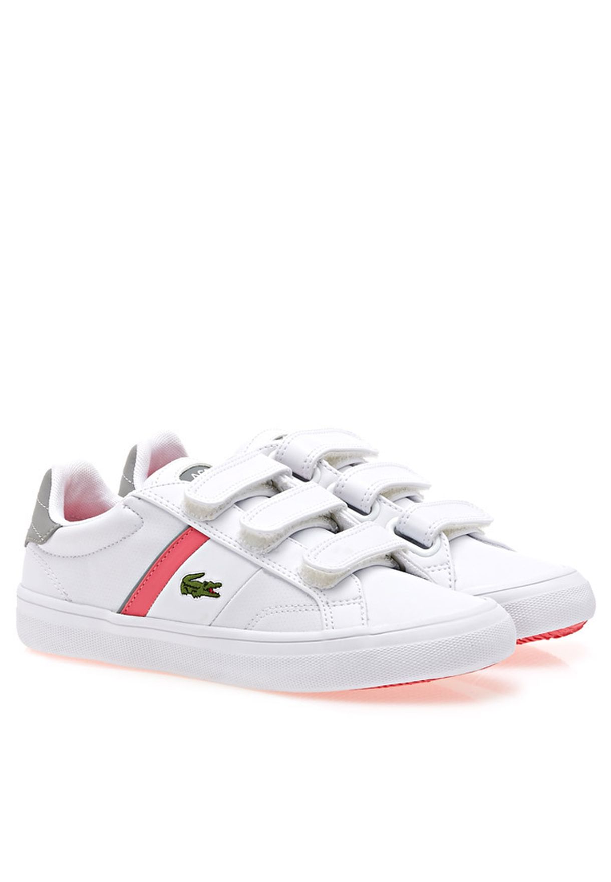 lacoste velcro sneakers