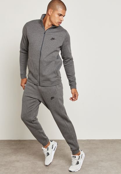 nike sweat tracksuit