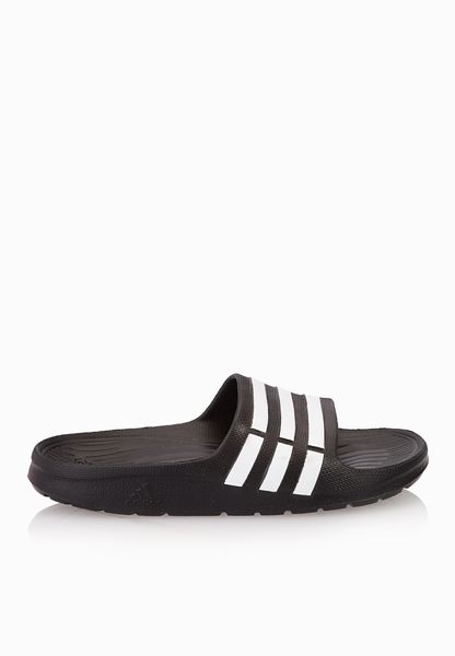 suede adidas slides