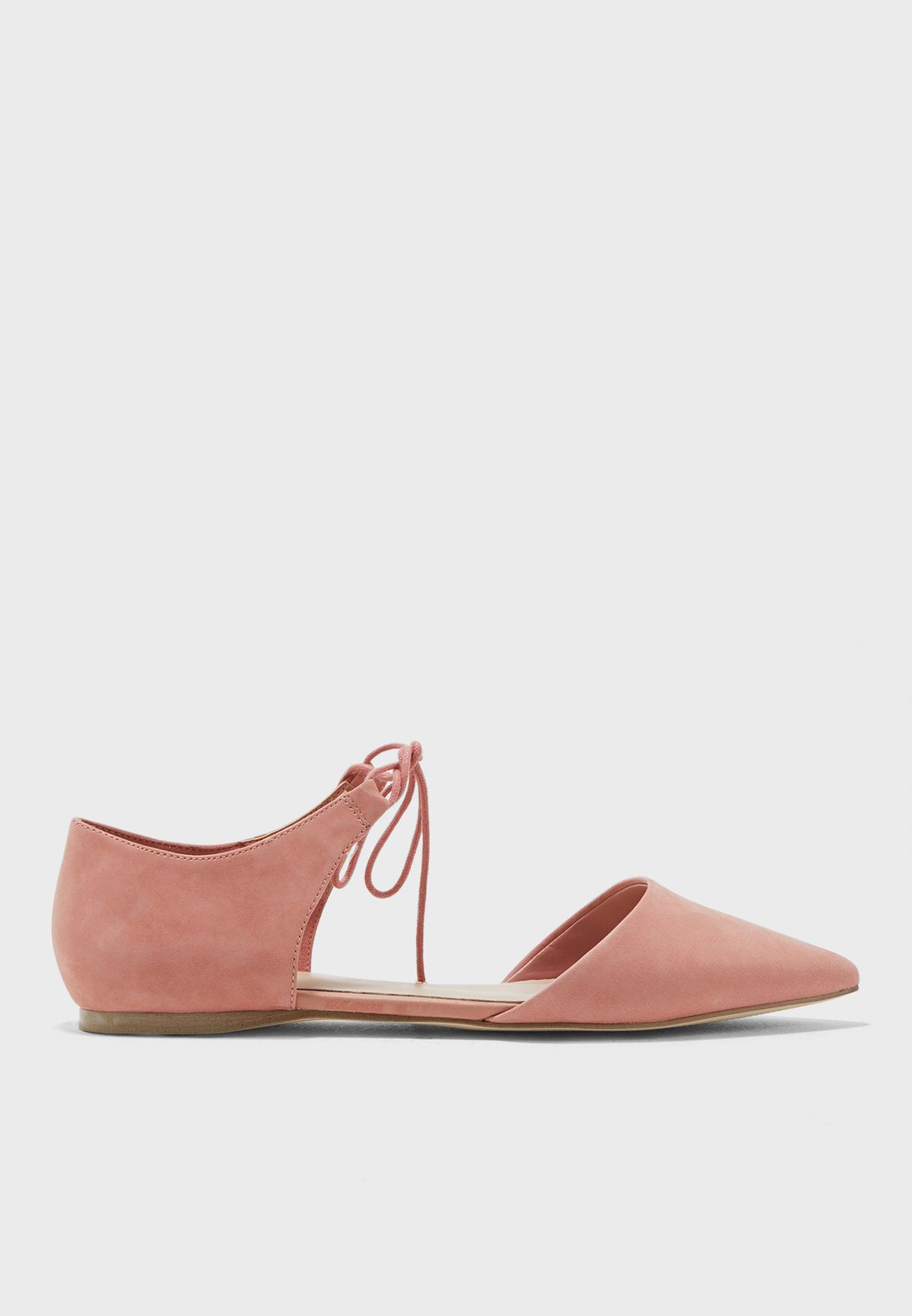 Buy Aldo pink Chessi Pointed Toe Flats 