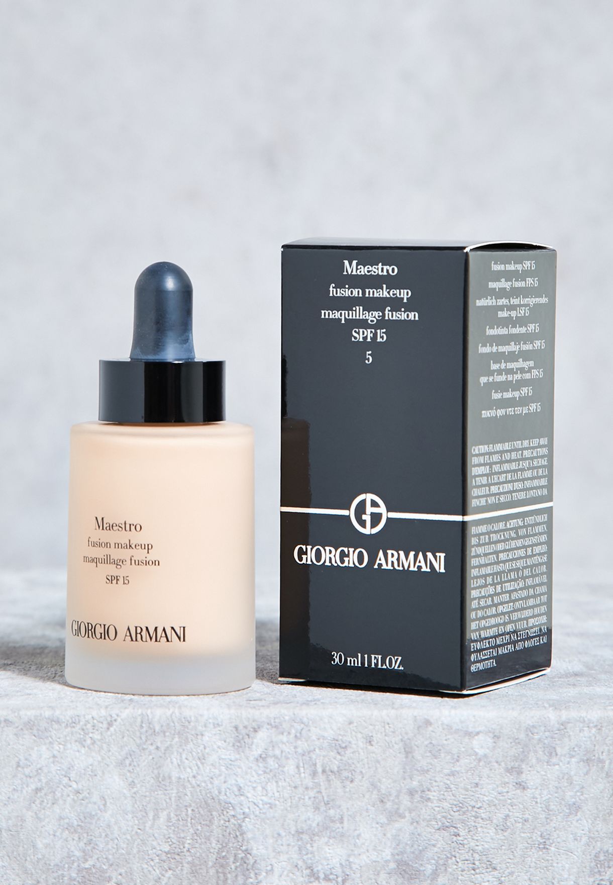 Buy Giorgio Armani neutrals Maestro Fusion Make Up Foundation SPF 15 - #5  for Women in MENA, Worldwide