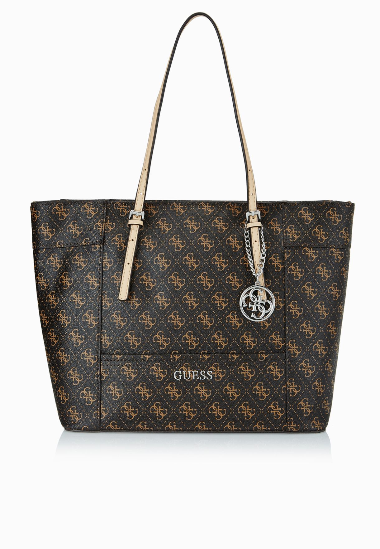 Guess delaney medium classic tote best sale