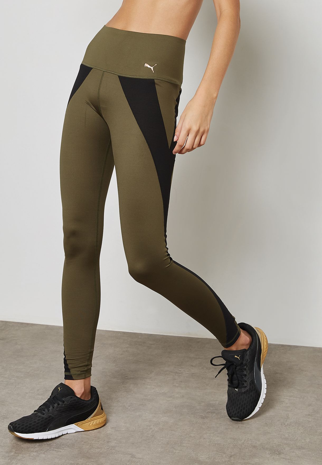 Buy Puma Green Power Shape Tights for 