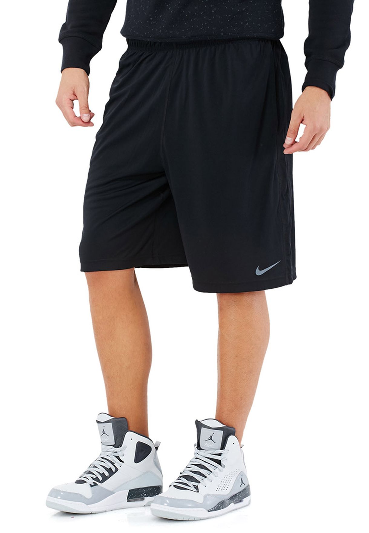 Buy Nike black Fly 2.0 Training Shorts 