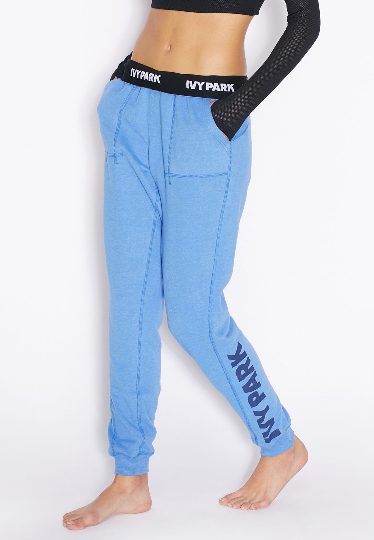 ivy park slim leg jogger