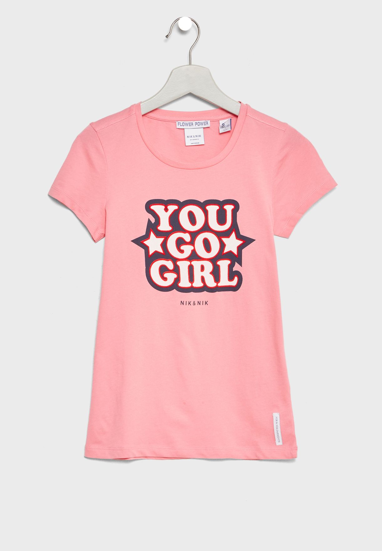 conjunctie Laat je zien geestelijke gezondheid Buy NIK and NIK pink Teen Layla T-Shirt for Kids in MENA, Worldwide