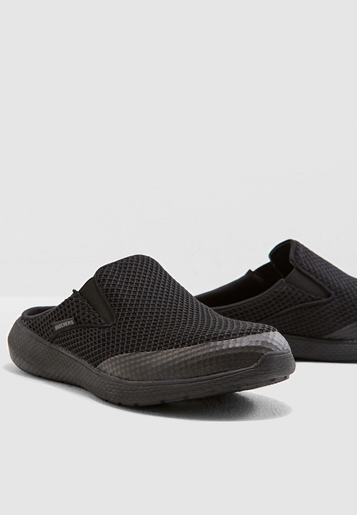 Buy Skechers black Mule Slip Ons for 