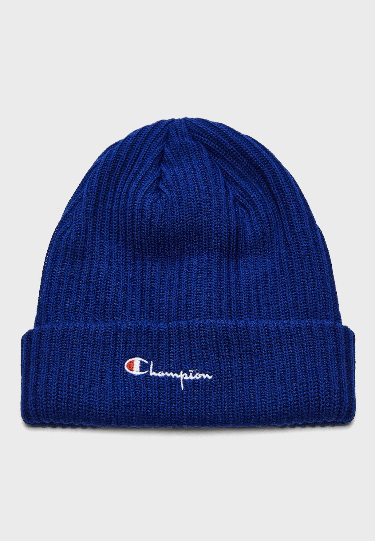 champion blue beanie