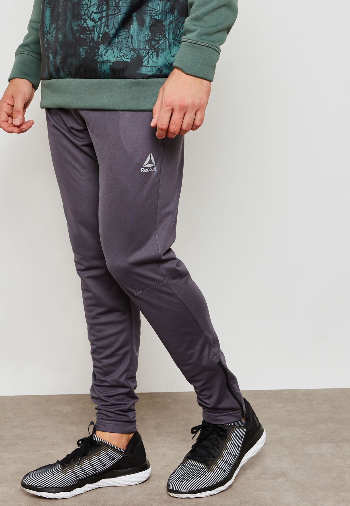 Buy Reebok grey Workout Ready Sweatpants for Men in MENA, Worldwide | CD5527