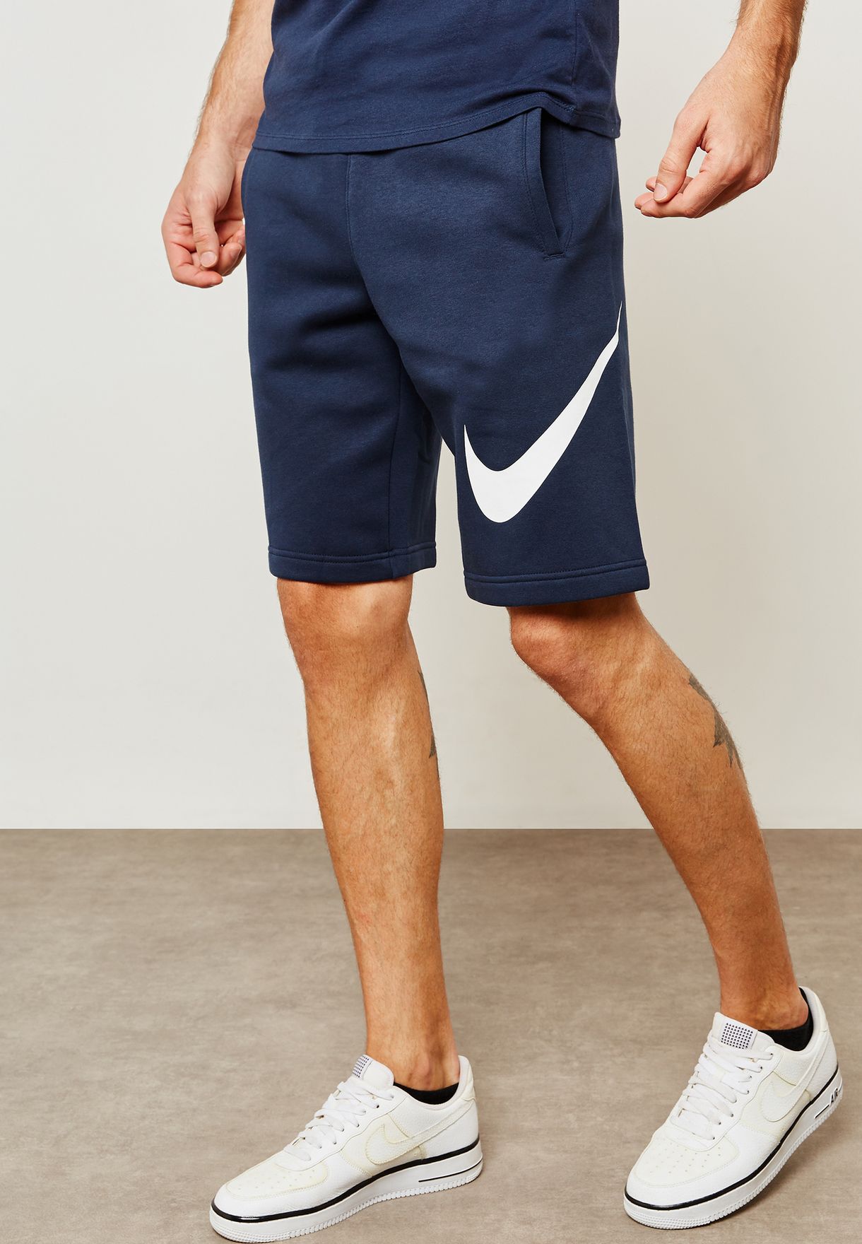club fleece shorts