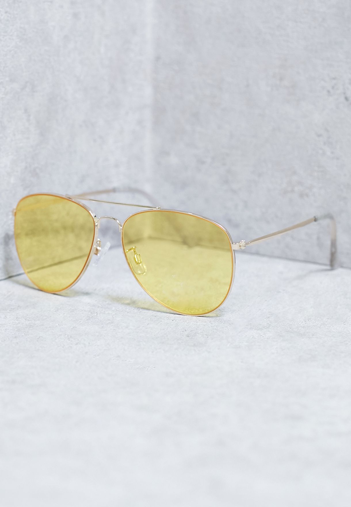 mango yellow sunglasses