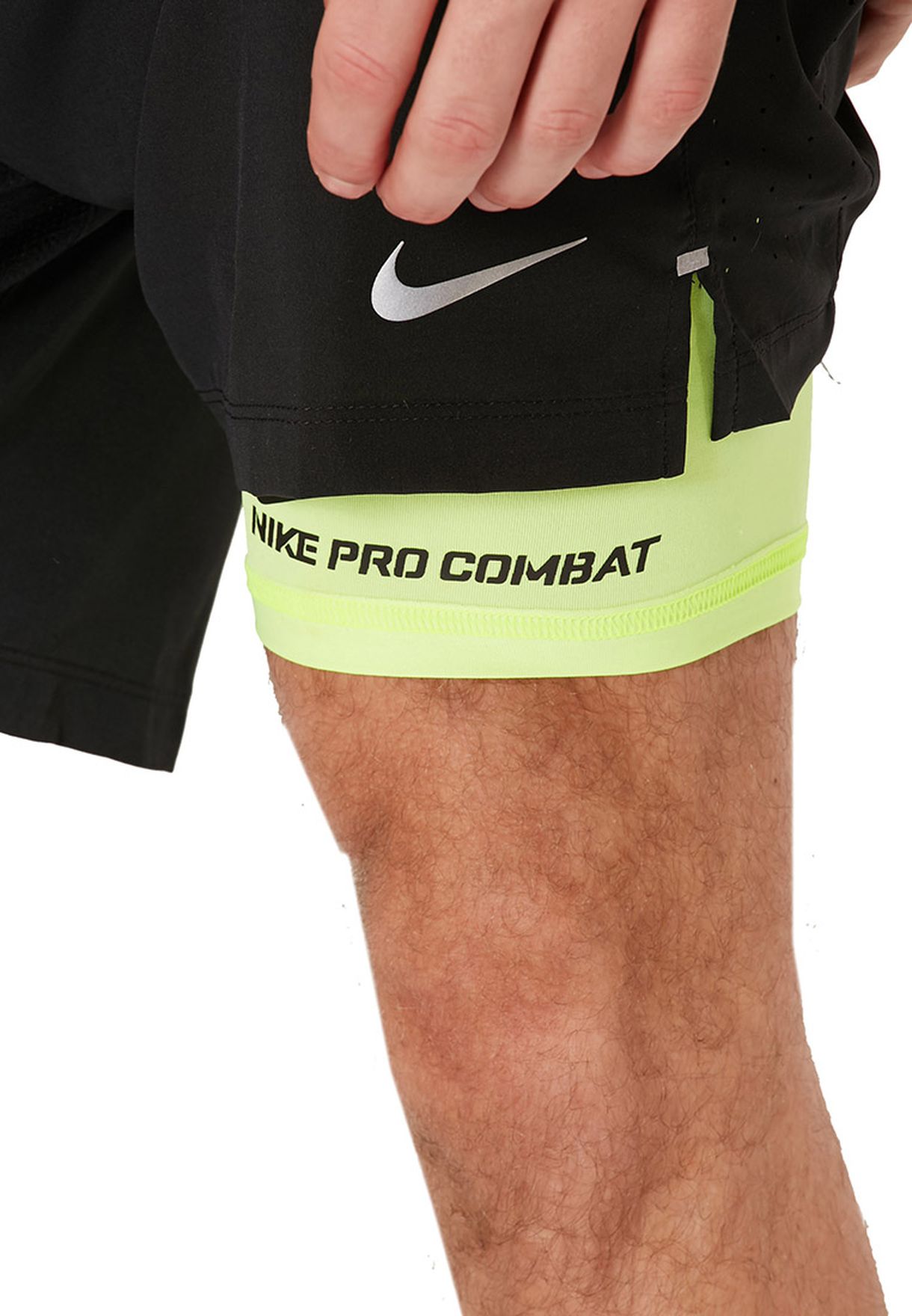 nike pro combat 2 in 1 shorts
