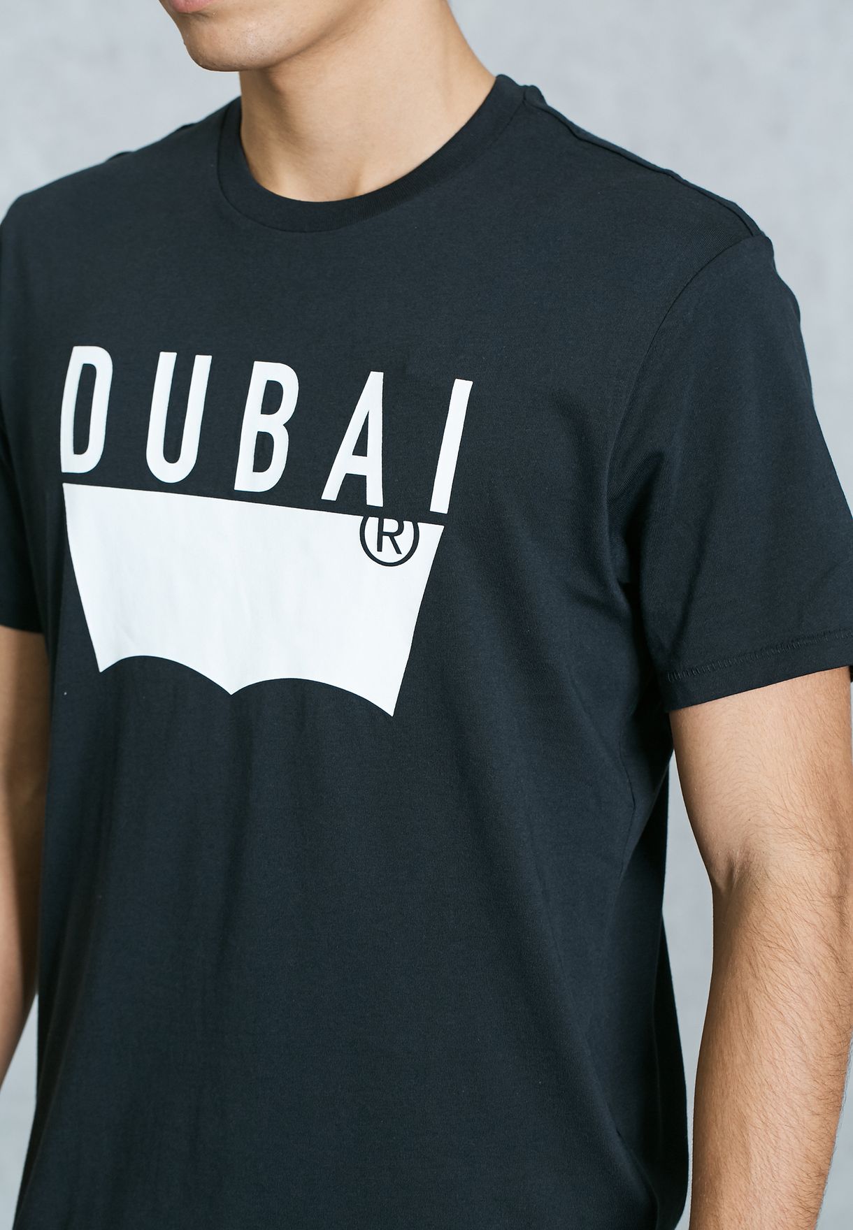Buy Levis black Dubai T-Shirt for Men in Dubai, Abu Dhabi